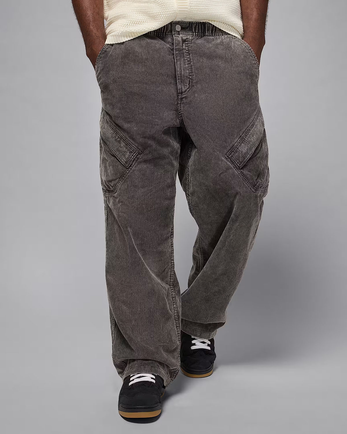 Jordan Flight Chicago Mens Corduroy Pants Black 1