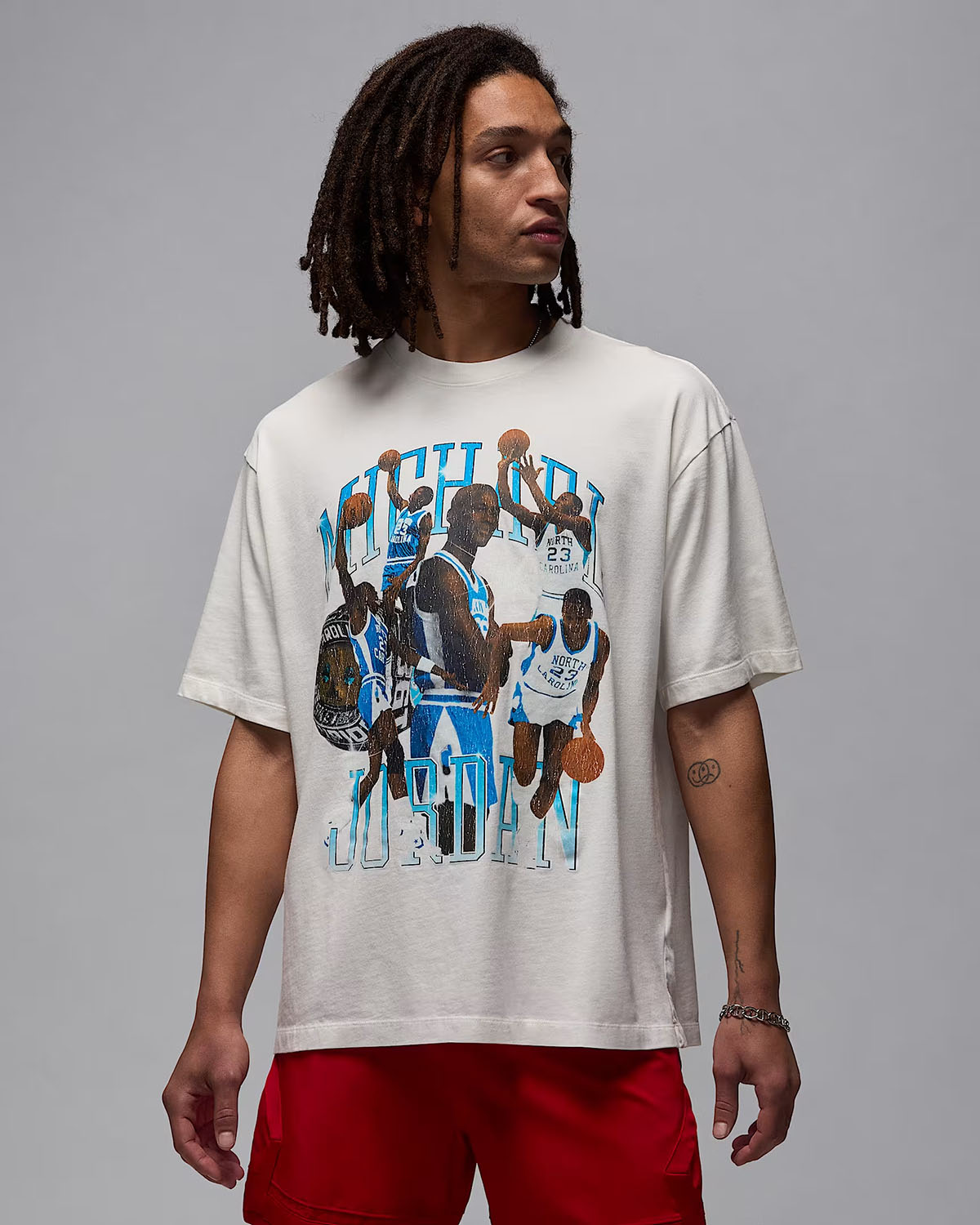 Jordan Flight Essentials UNC Graphic T Shirt 1