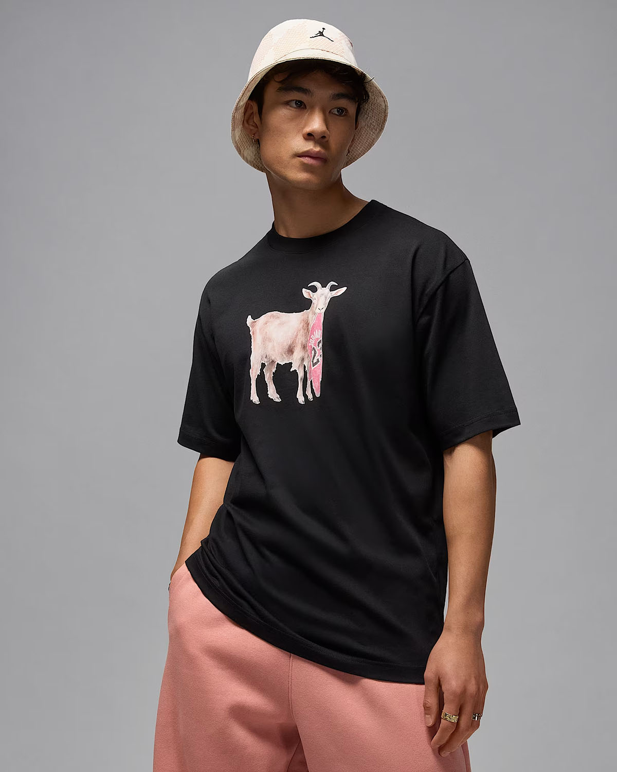 Jordan Goat T Shirt Black 1