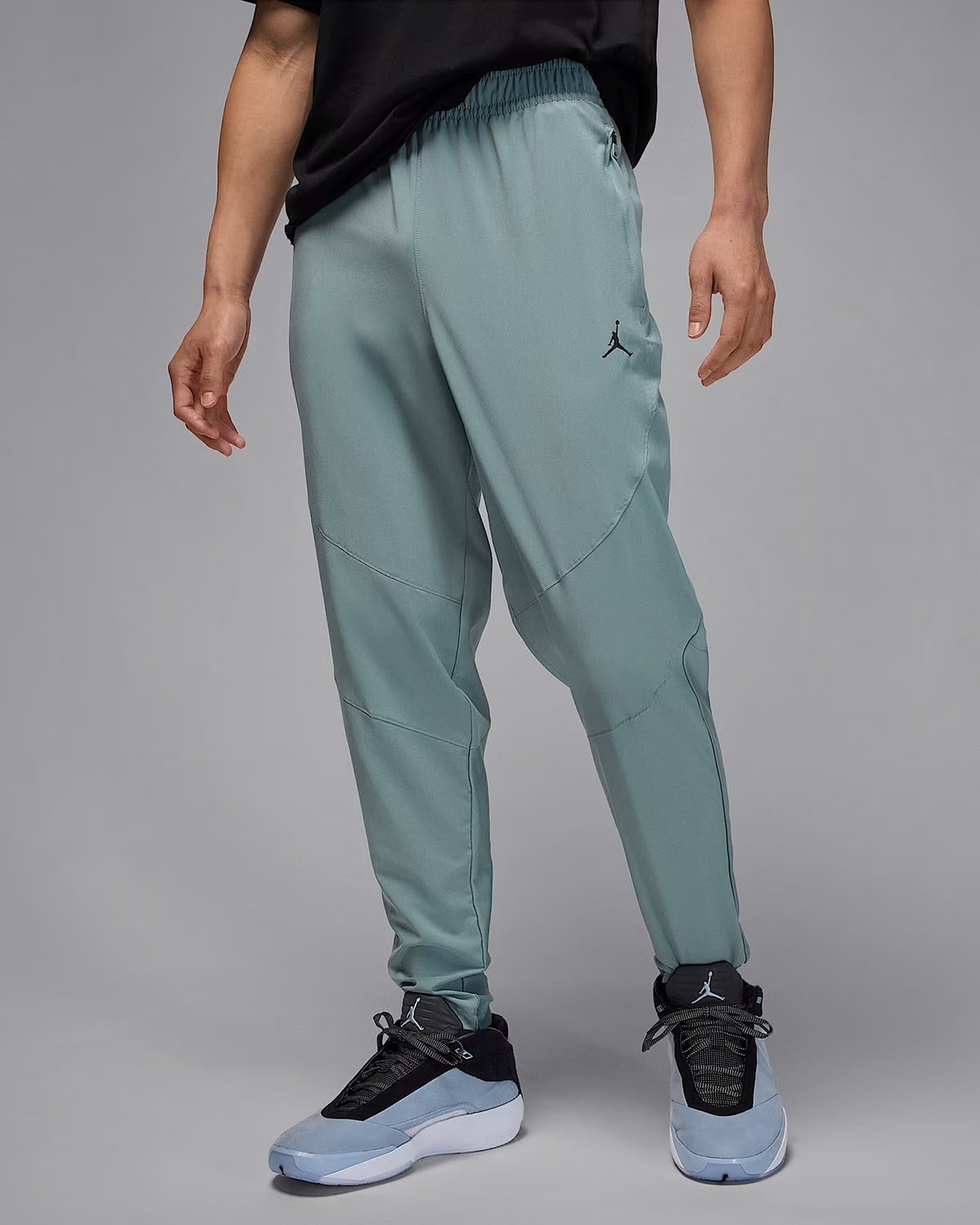 Jordan Sport Mens Dri Fit Woven Pants Aviator Grey