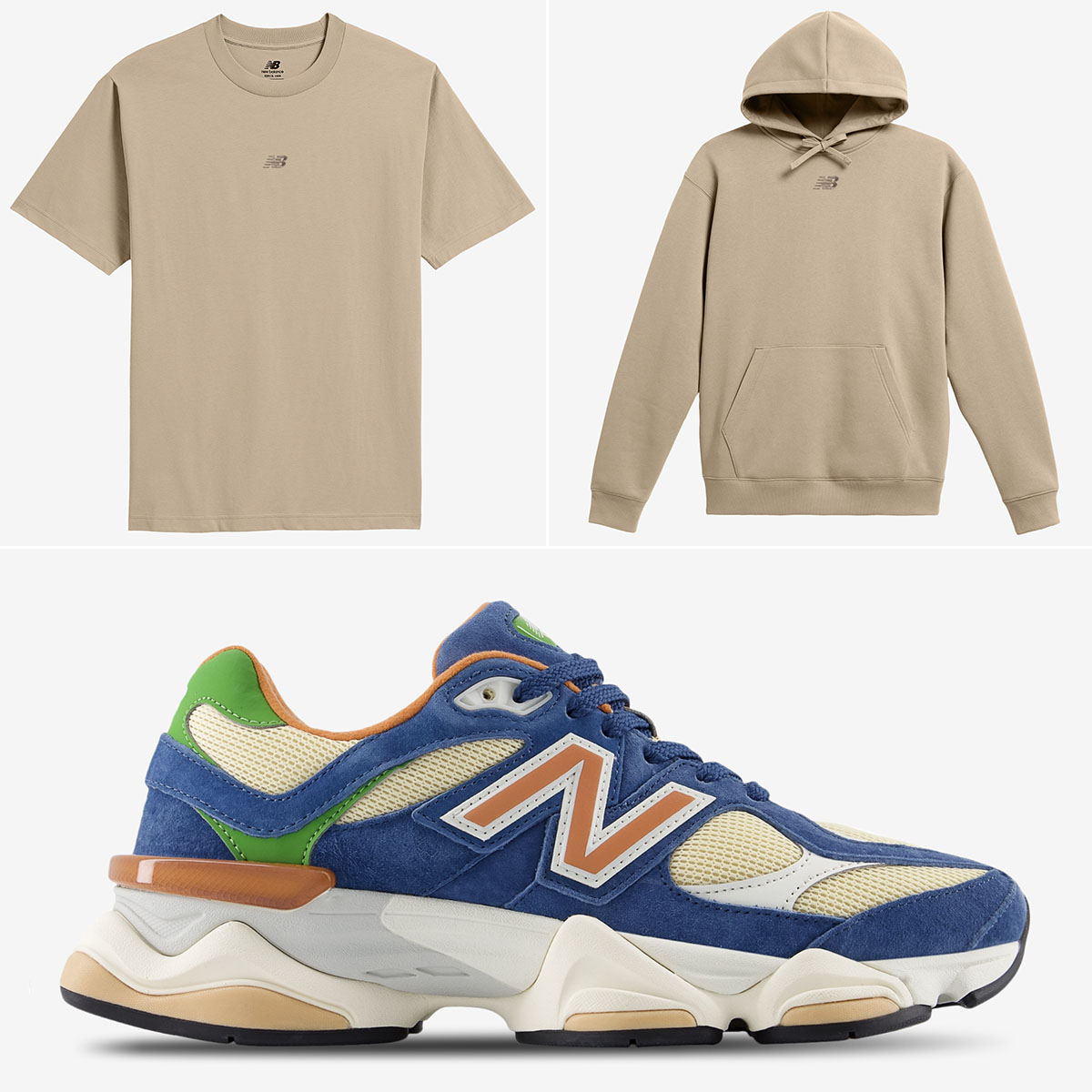 New Balance 9060 Dark Shoreline Blue Sneakers Shirt Hoodie Outfit