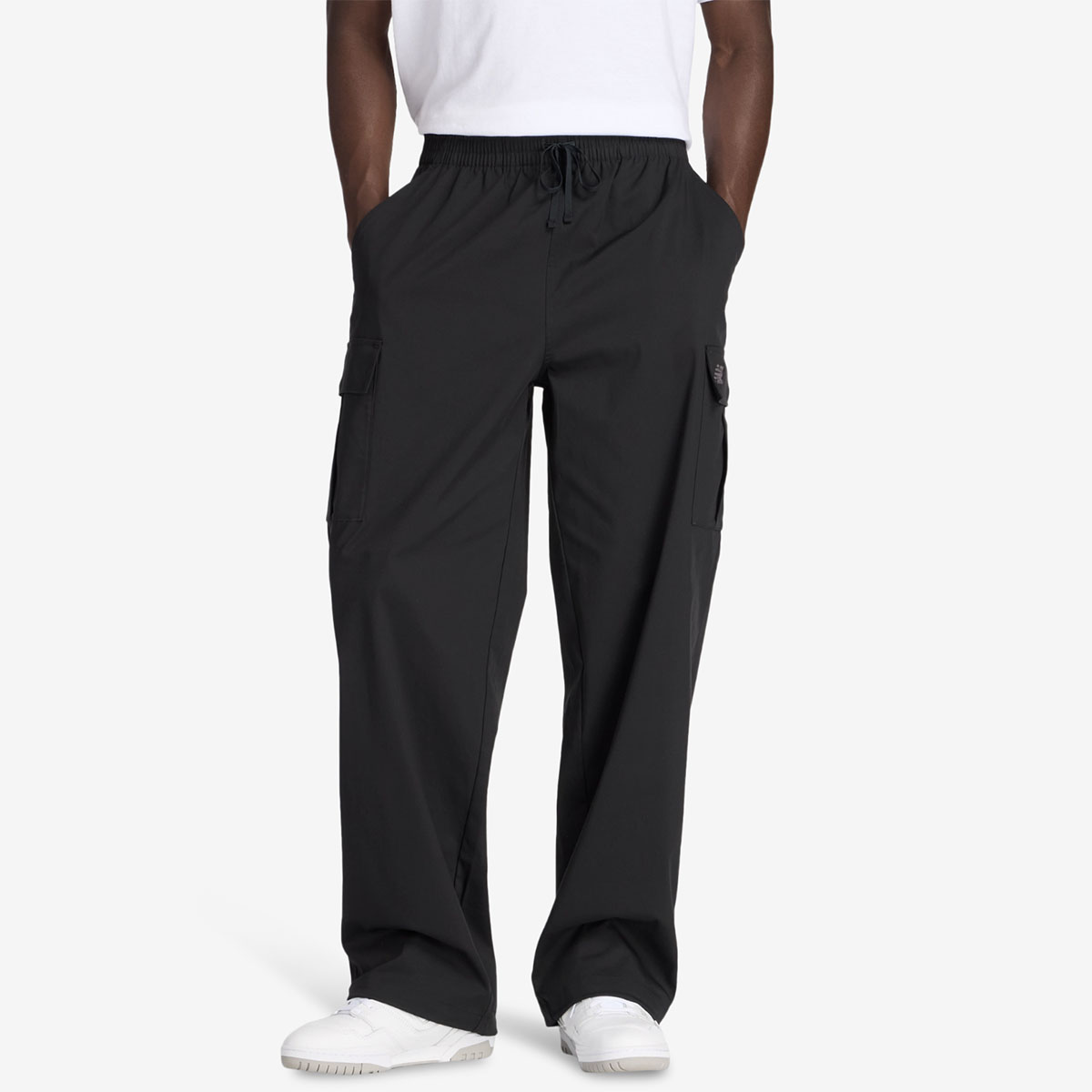 New Balance Cotton Twill Cargo Pants Black 1
