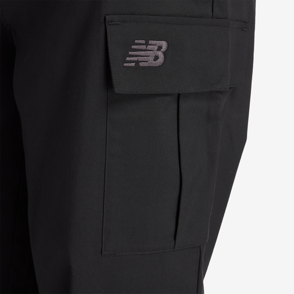 New Balance Cotton Twill Cargo Pants Black 2