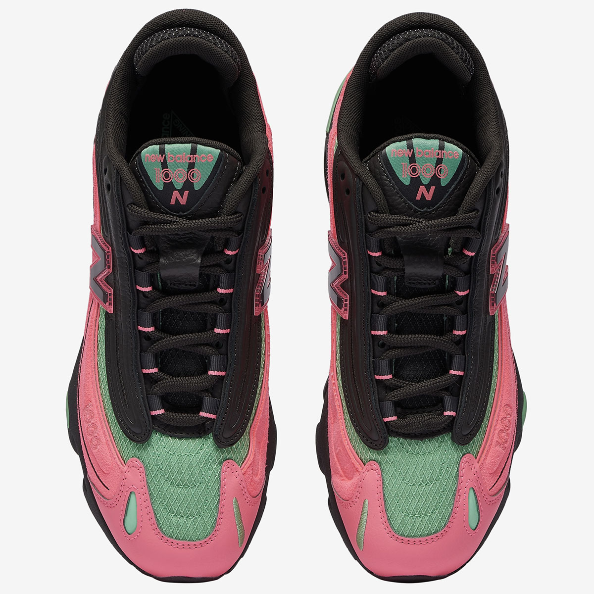 New Balance M1000 Desert Heat Black Pink Sneakers 3