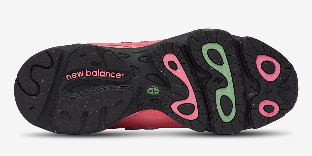 New Balance M1000 Desert Heat Black Pink Sneakers 5