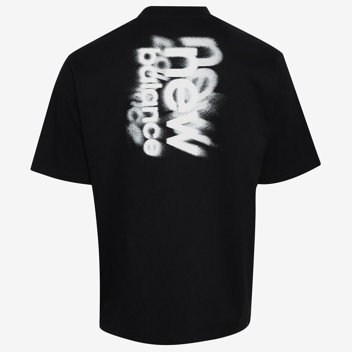 New Balance Schematic Blur T Shirt Black White 2