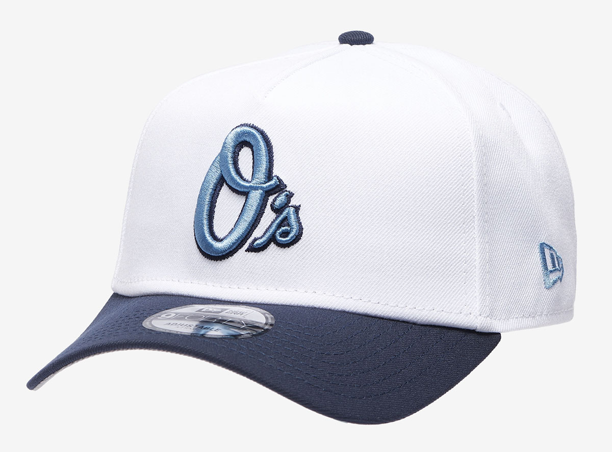 New-Era-Baltimore-Orioles-9Forty-A-Frame-Hat-White-Navy-Blue-1