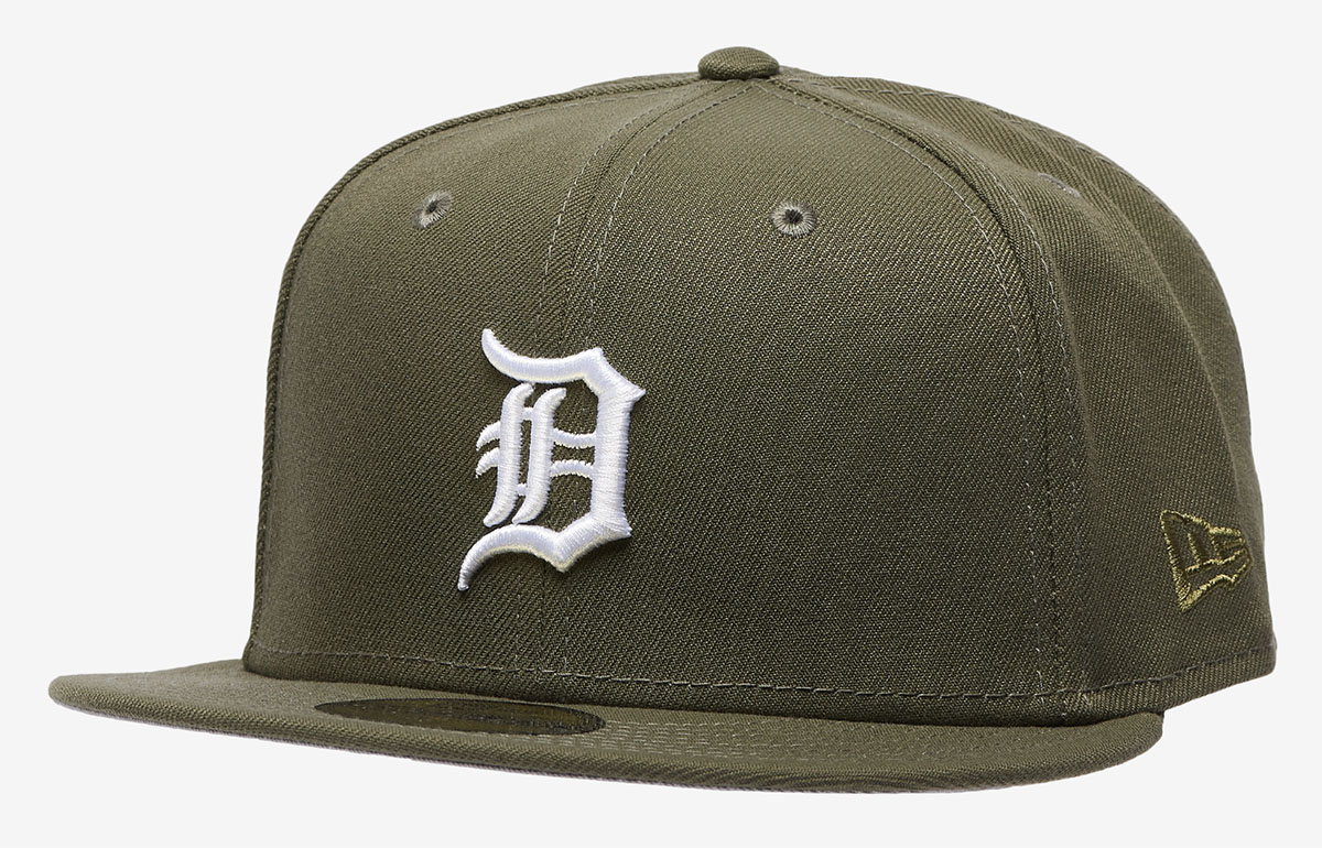 New-Era-Detroit-Tigers-59FIFTY-Olive-Green-Orange-Hat-Fitted-Cap-1
