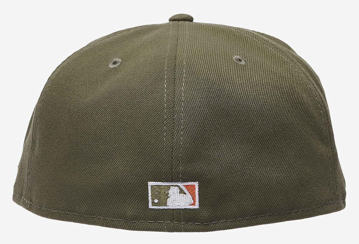 New-Era-Detroit-Tigers-59FIFTY-Olive-Green-Orange-Hat-Fitted-Cap-3