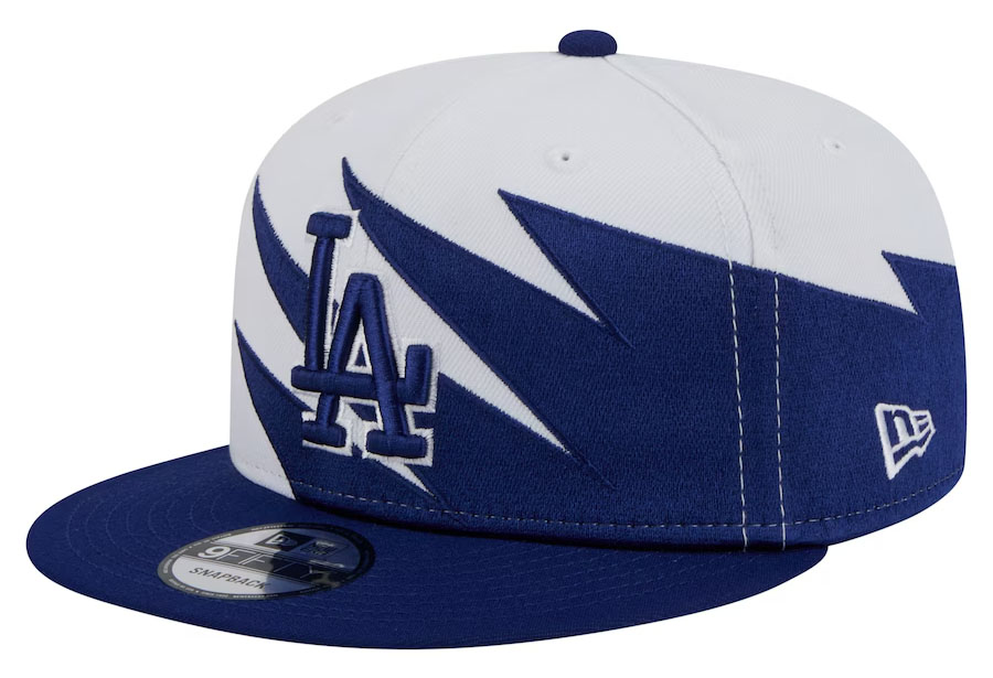 New Era Dodgers Jagged Snapback Hat