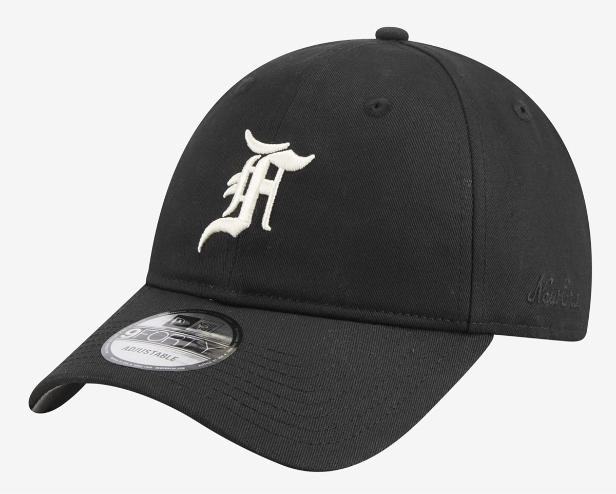 New-Era-Fear-of-God-Chicago-White-Sox-Black-Hat-9Forty-Strapback-Dad-Cap-1