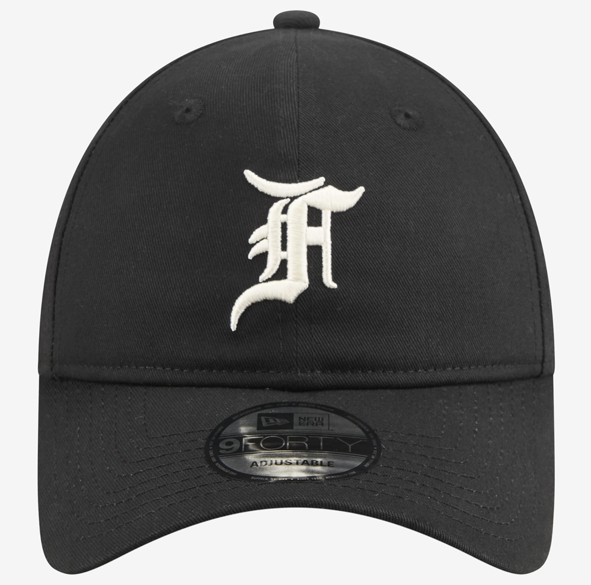 New-Era-Fear-of-God-Chicago-White-Sox-Black-Hat-9Forty-Strapback-Dad-Cap-2