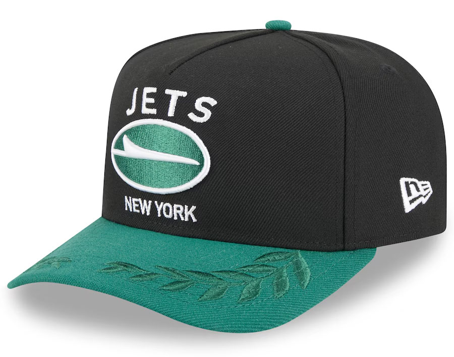 New Era New York Jets 2025 NFL Draft A Frame Snapback Hat