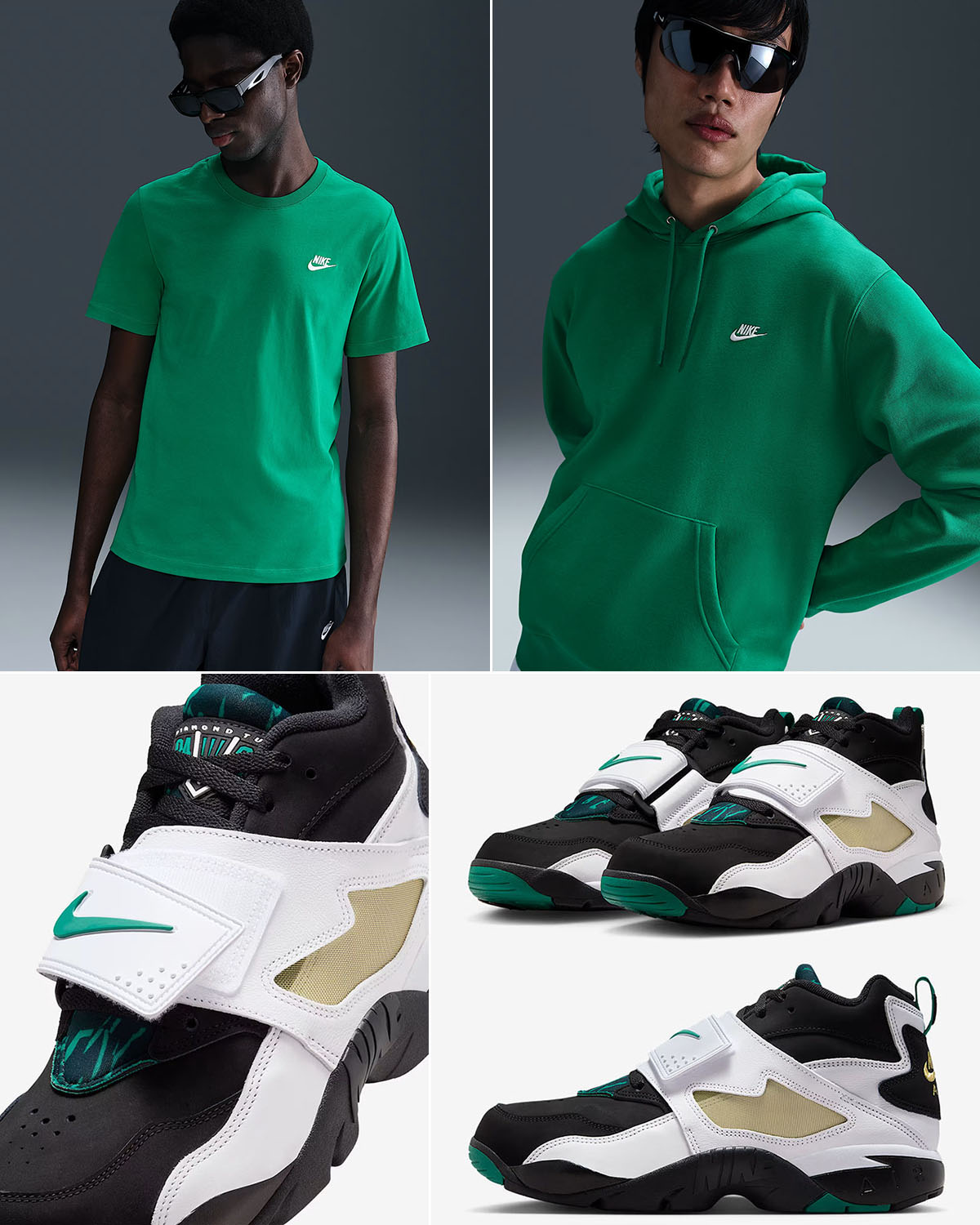 Nike Air Diamond Turf Emerald 2025 Outfits to Match Sneakers