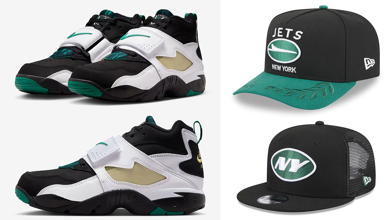Nike Air Diamond Turf Emerald x New Era Snapback and Fitted Hats to Match Sneakers