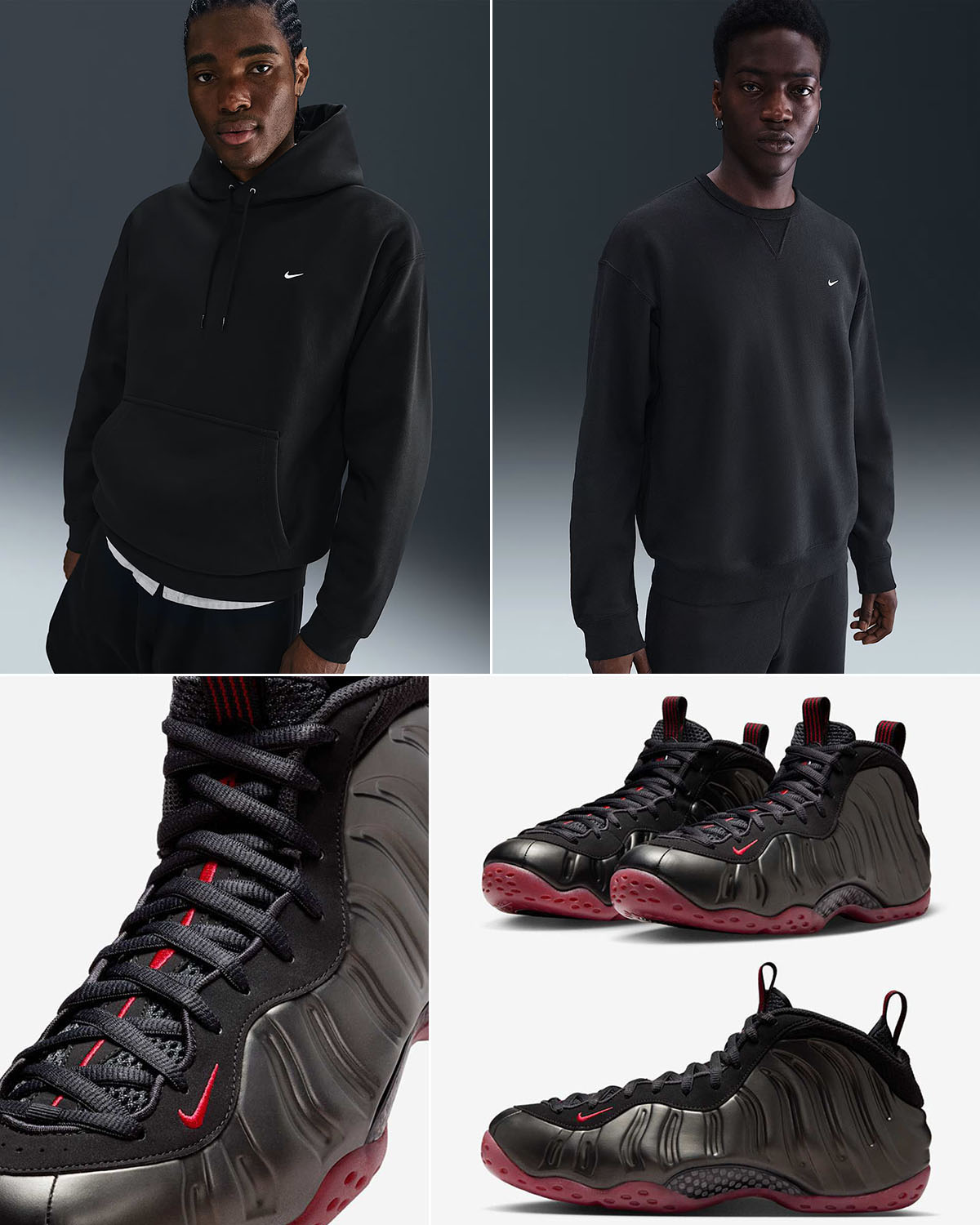 Nike Air Foamposite One Cough Drop x Nike Solo Swoosh Clothing Outfits