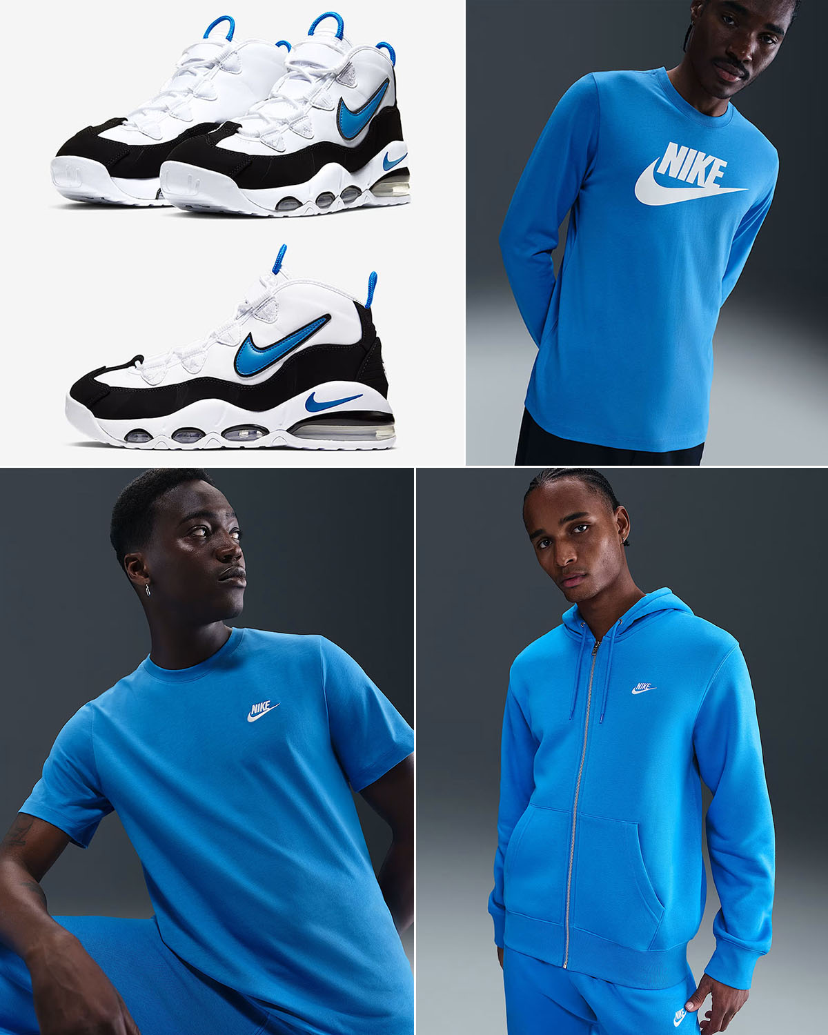 Nike Air Max Uptempo 95 Photo Blue Outfits