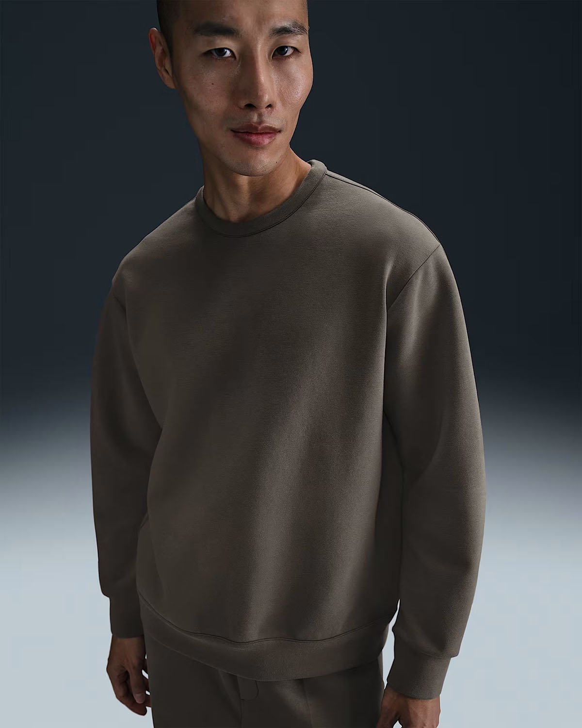 Nike Cave Stone 24 7 Impossibly Soft Mens Crew Sweatshirt
