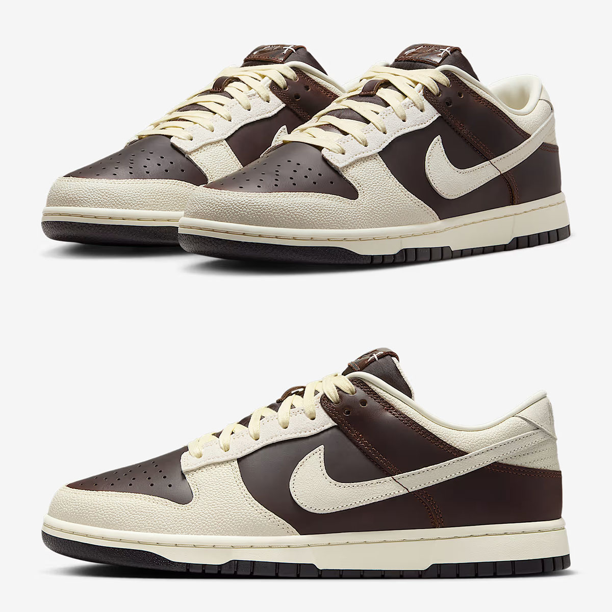 Nike Dunk Low Fauna Brown Soft Pearl Mens Shoes IH7333-200