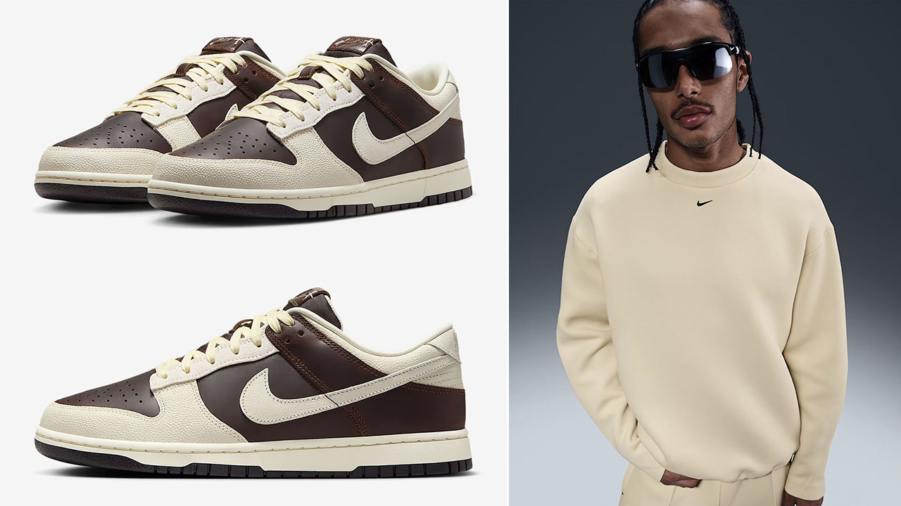 Nike Dunk Low Fauna Brown Soft Pearl Sneakers and Outfits