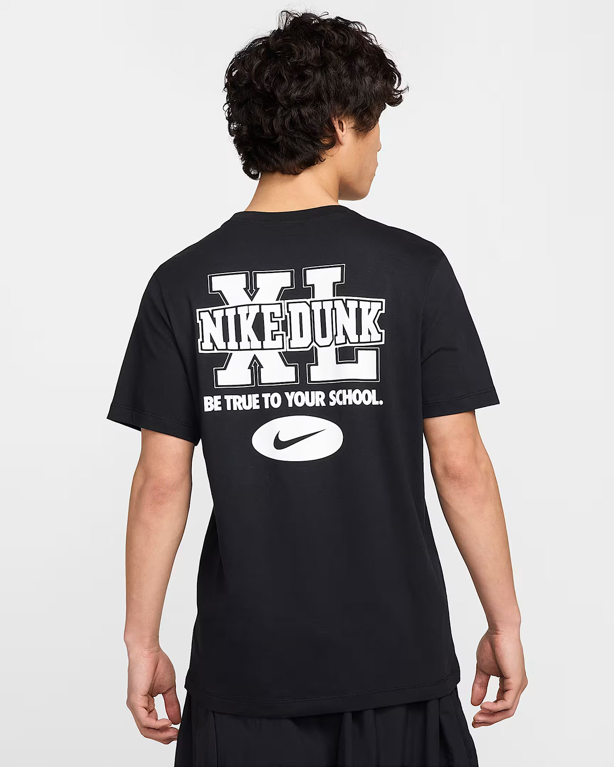 Nike Dunk XL T Shirt Black White 2
