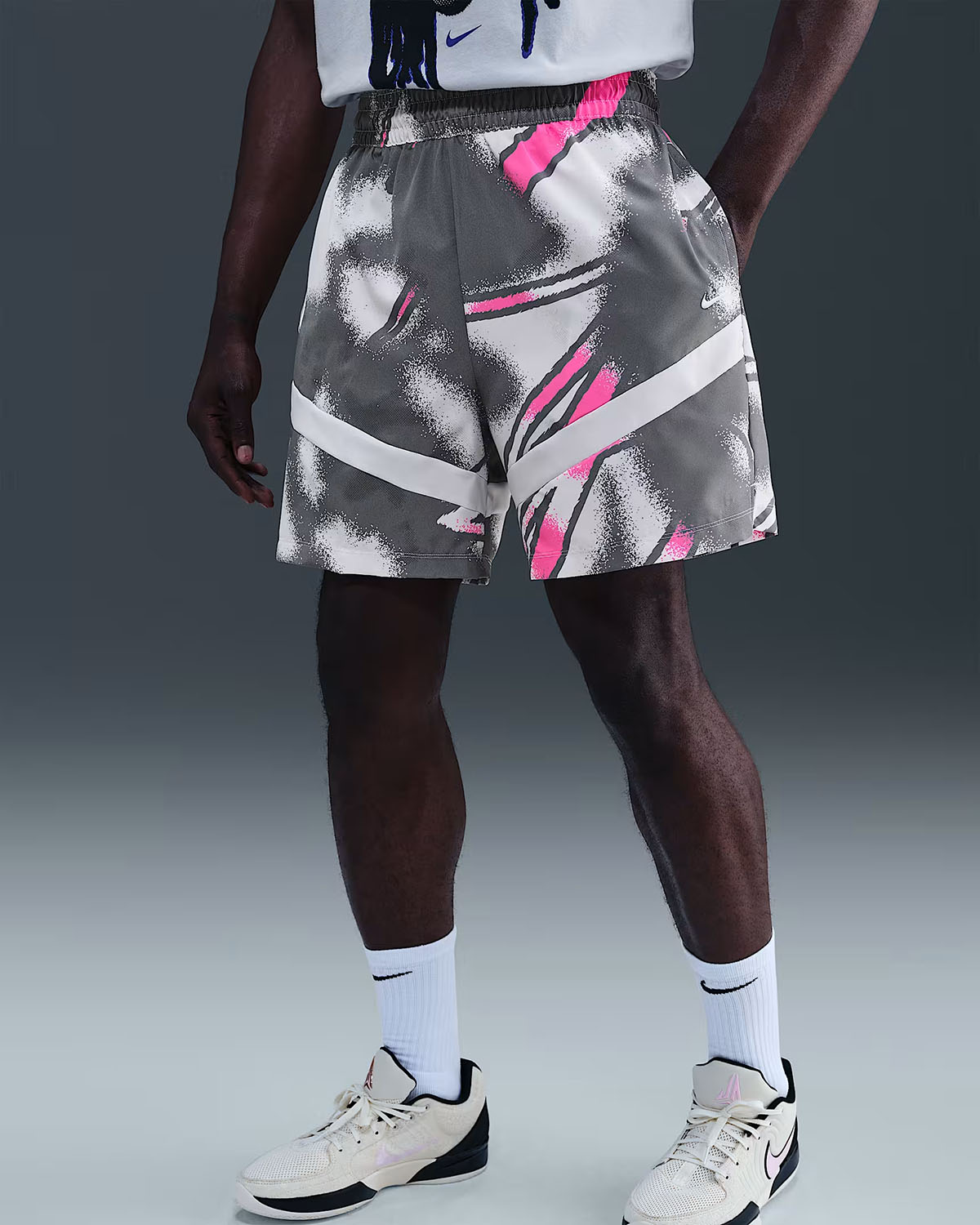 Nike Ja 3 Basketball Shorts Photon Dust Pink 1