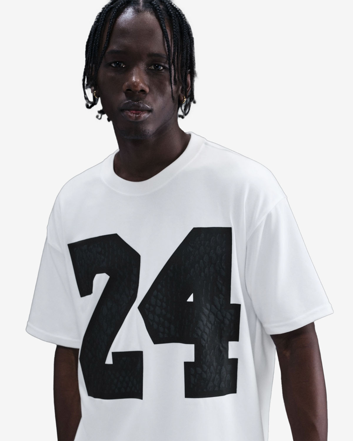 Nike Kobe 24 T Shirt White Black 1
