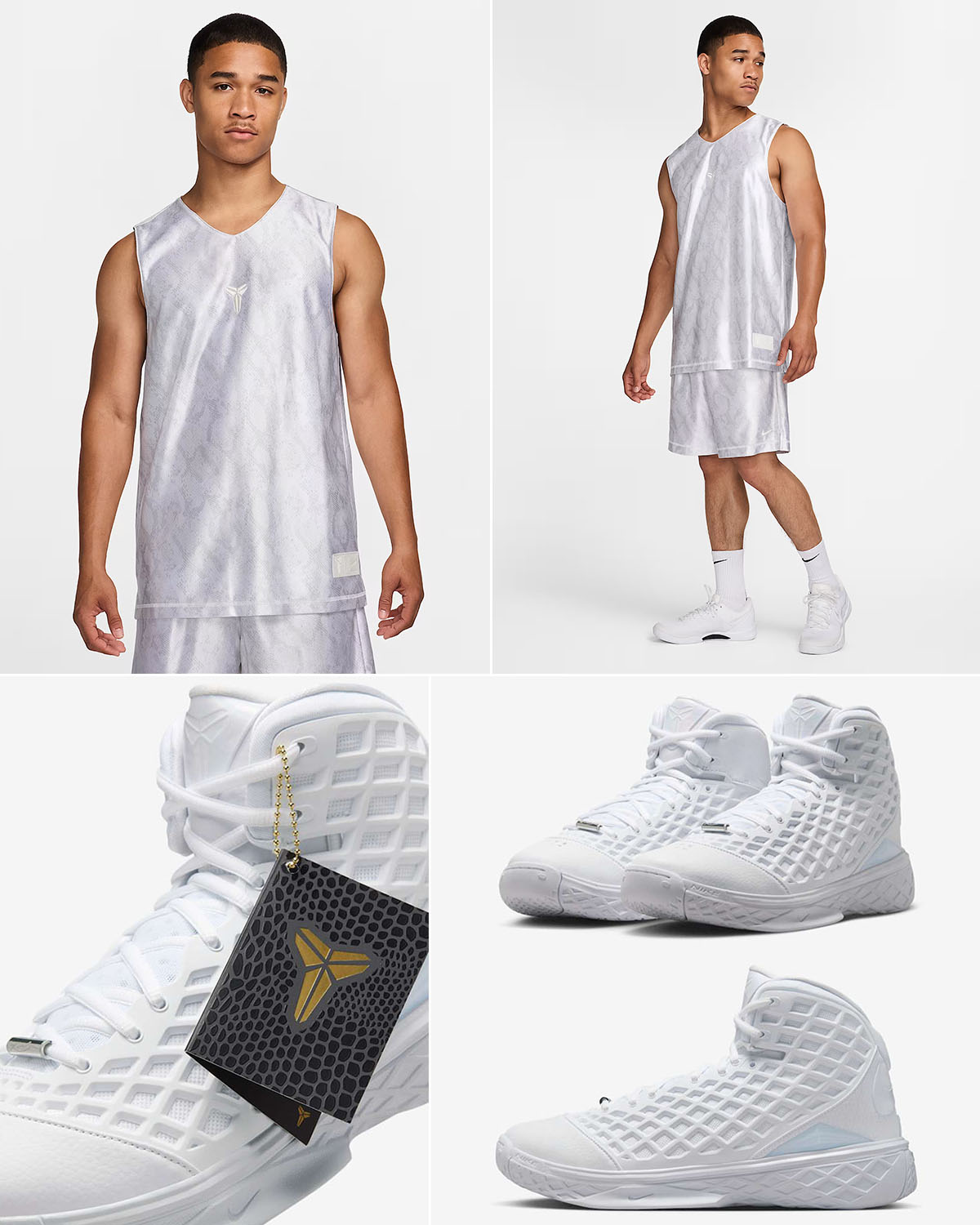 Nike Kobe 3 Protro Halo Shoes Jersey Shorts Outfit