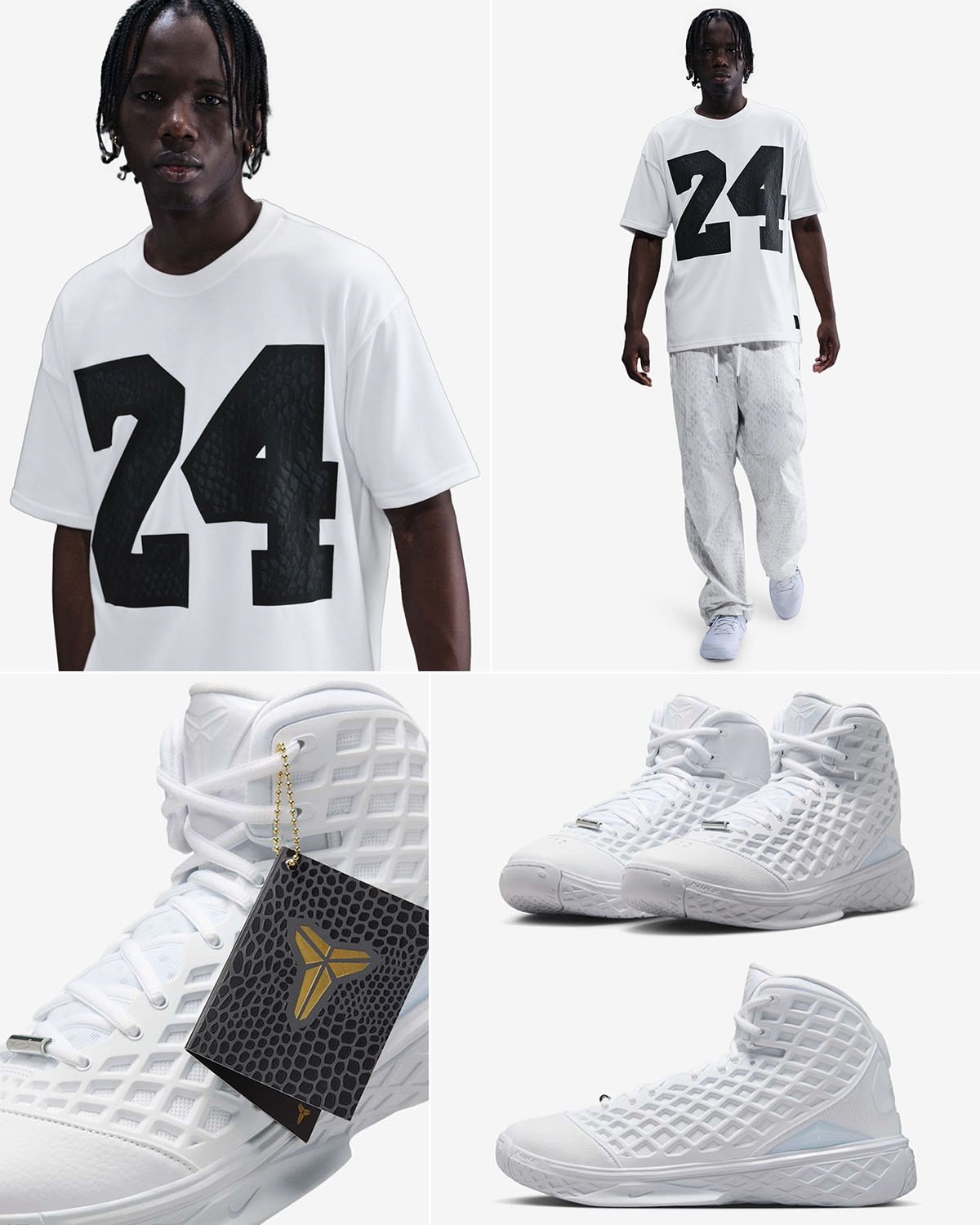 Nike Kobe 3 Protro Halo Shoes x Nike Kobe 24 T Shirt