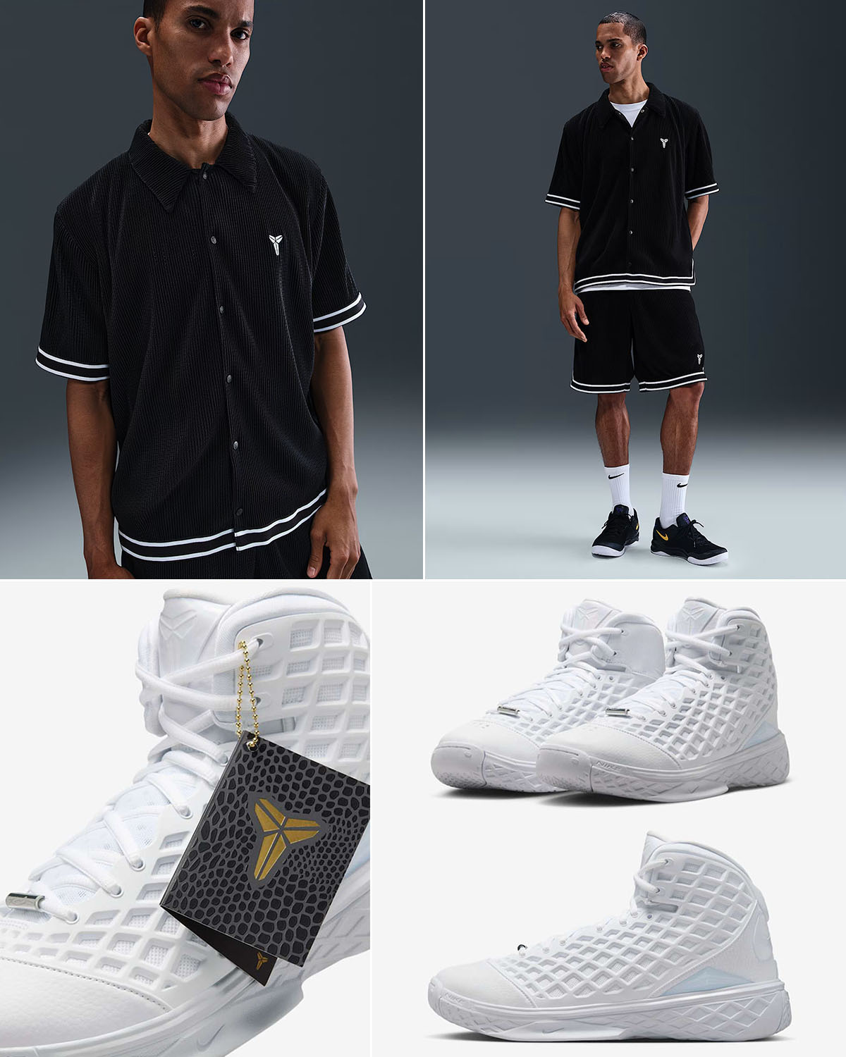 Nike-Kobe-3-Protro-Halo-x-Nike-Kobe-Black-Shirt-and-Shorts-Outfit