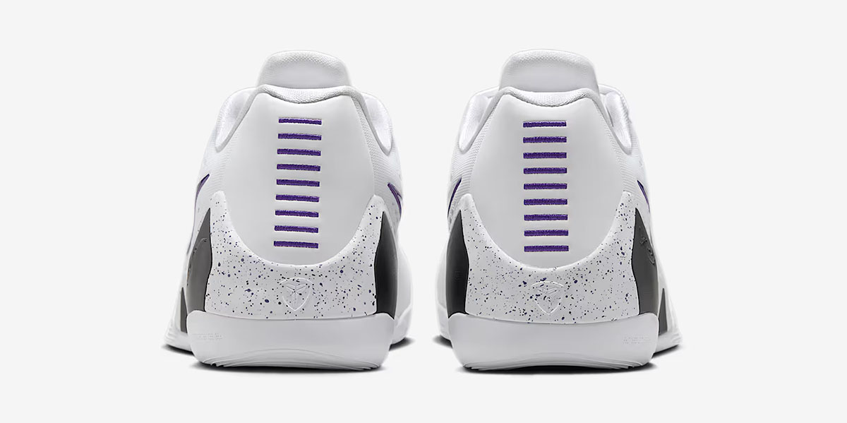 Nike Kobe 9 Elite Low EM Protro White Court Purple Basketball Shoes 5