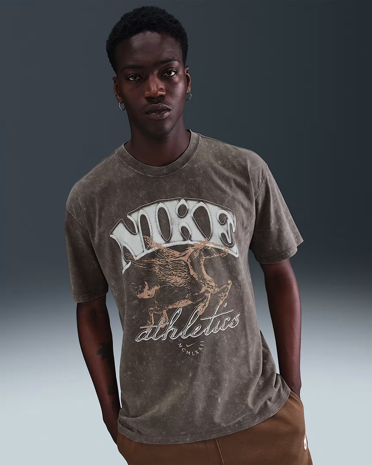 Nike Sportswear Max90 Mens T Shirt Cave Stone
