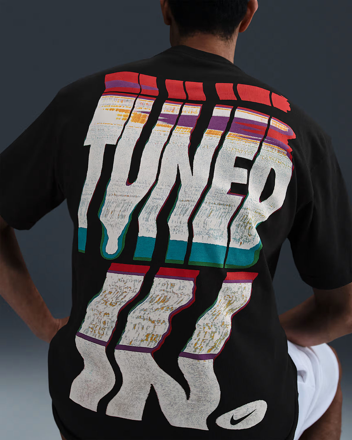 Nike Sportswear Mens Tuned Air T Shirt Black 2