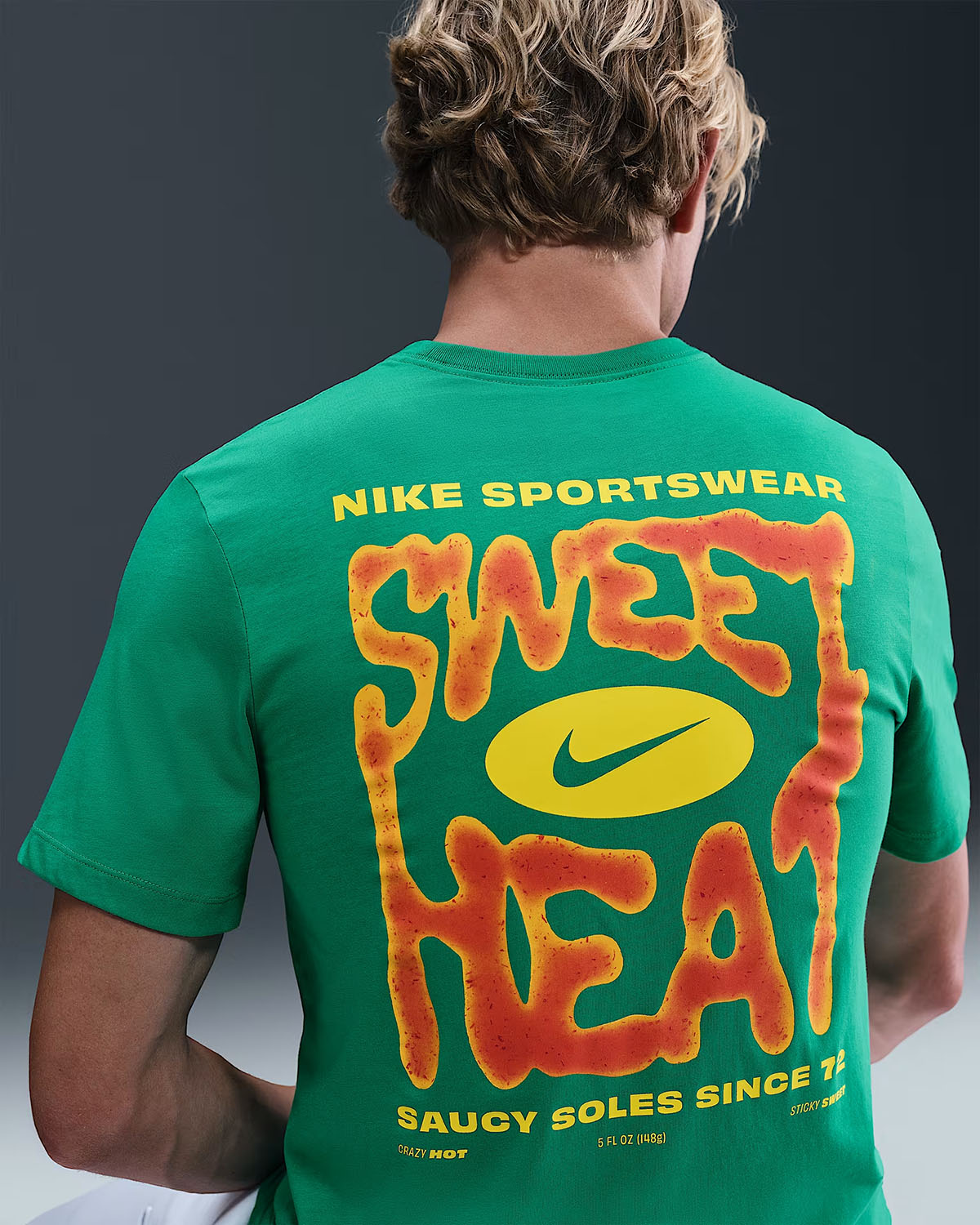 Nike Sportswear Sweet Heat Mens T Shirt Stadium Green 2