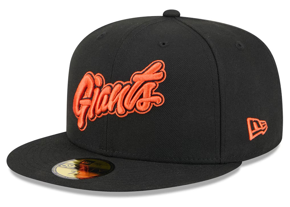 San Francisco Giants New Era 2025 City Connect Wordmark 59FIFTY Fitted Hat 1