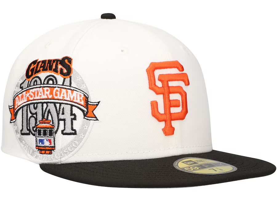 San Francisco Giants New Era Major Sidepatch 59FIFTY Fitted Hat 2
