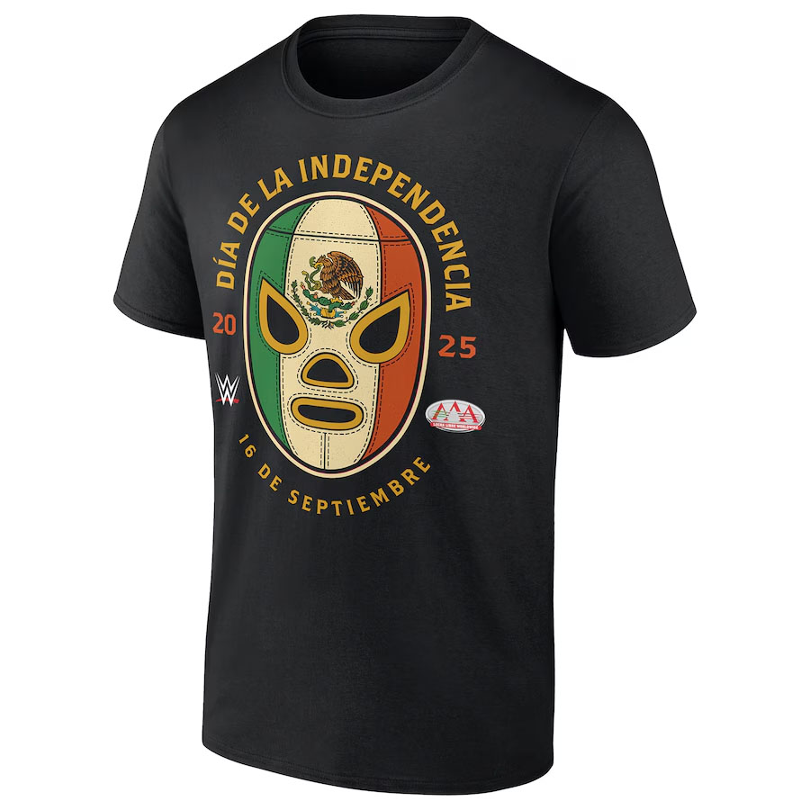 AAA Dia de la Independencia Lucha Libre Wrestling T Shirt 1