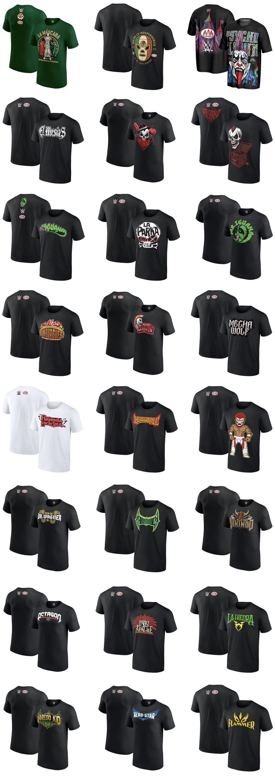 AAA Lucha Libre Wrestling T Shirts