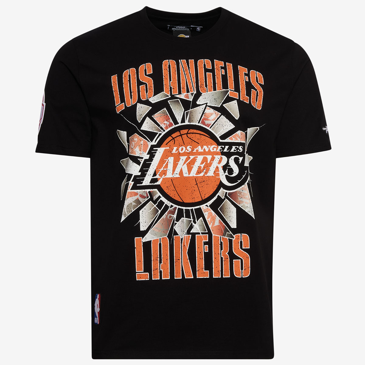 Air Jordan 1 High OG Shattered Backboard 2025 LA Lakers T Shirt Pro Standard