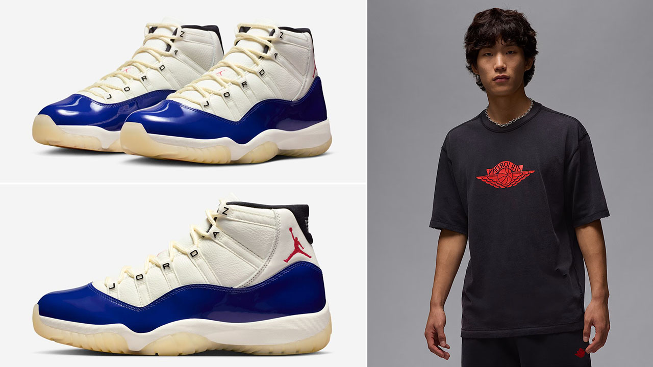 Air Jordan 11 Rare Air Black T Shirt Outfit