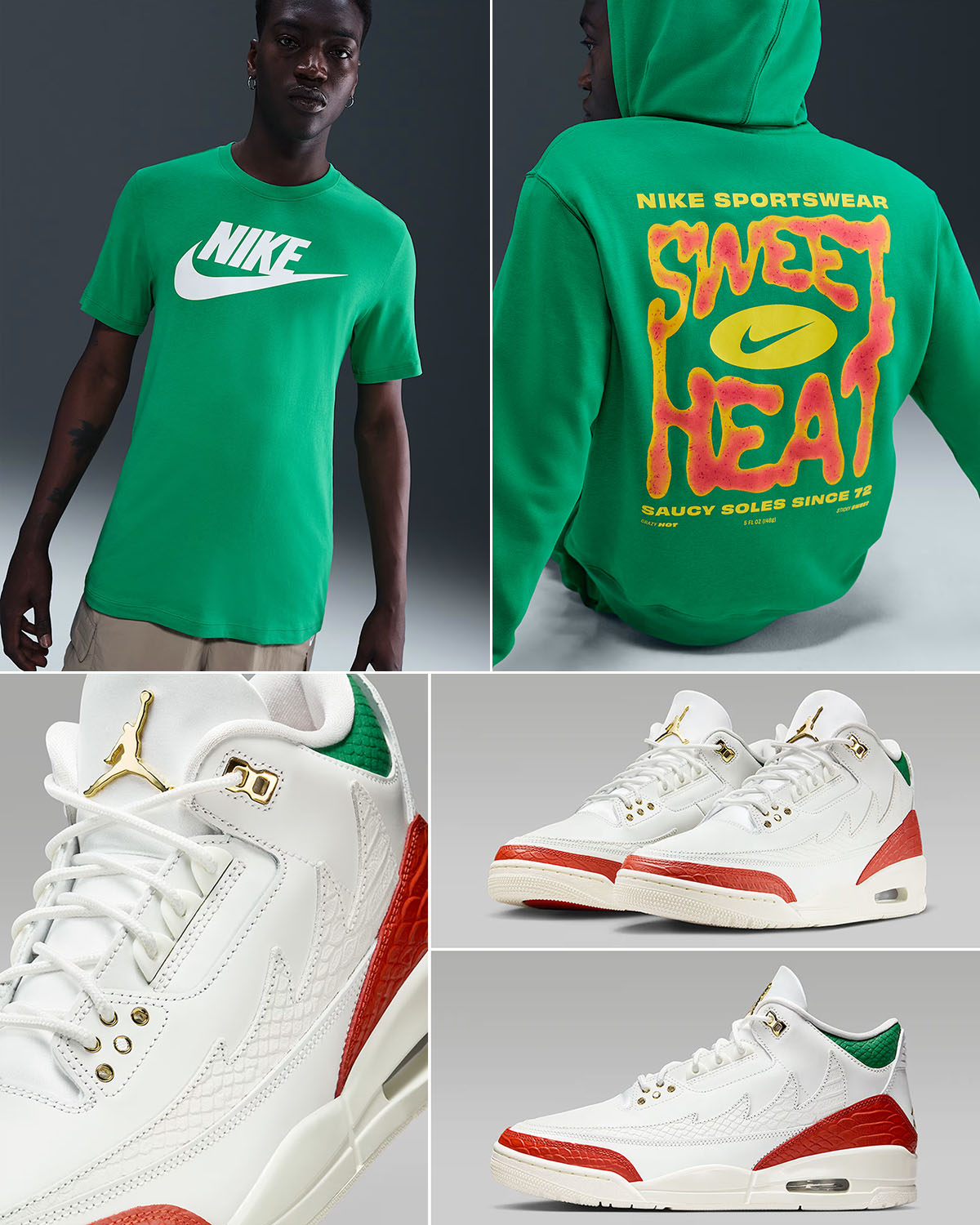 Air Jordan 3 Mexico Shoes x Nike Clothing and Outfits