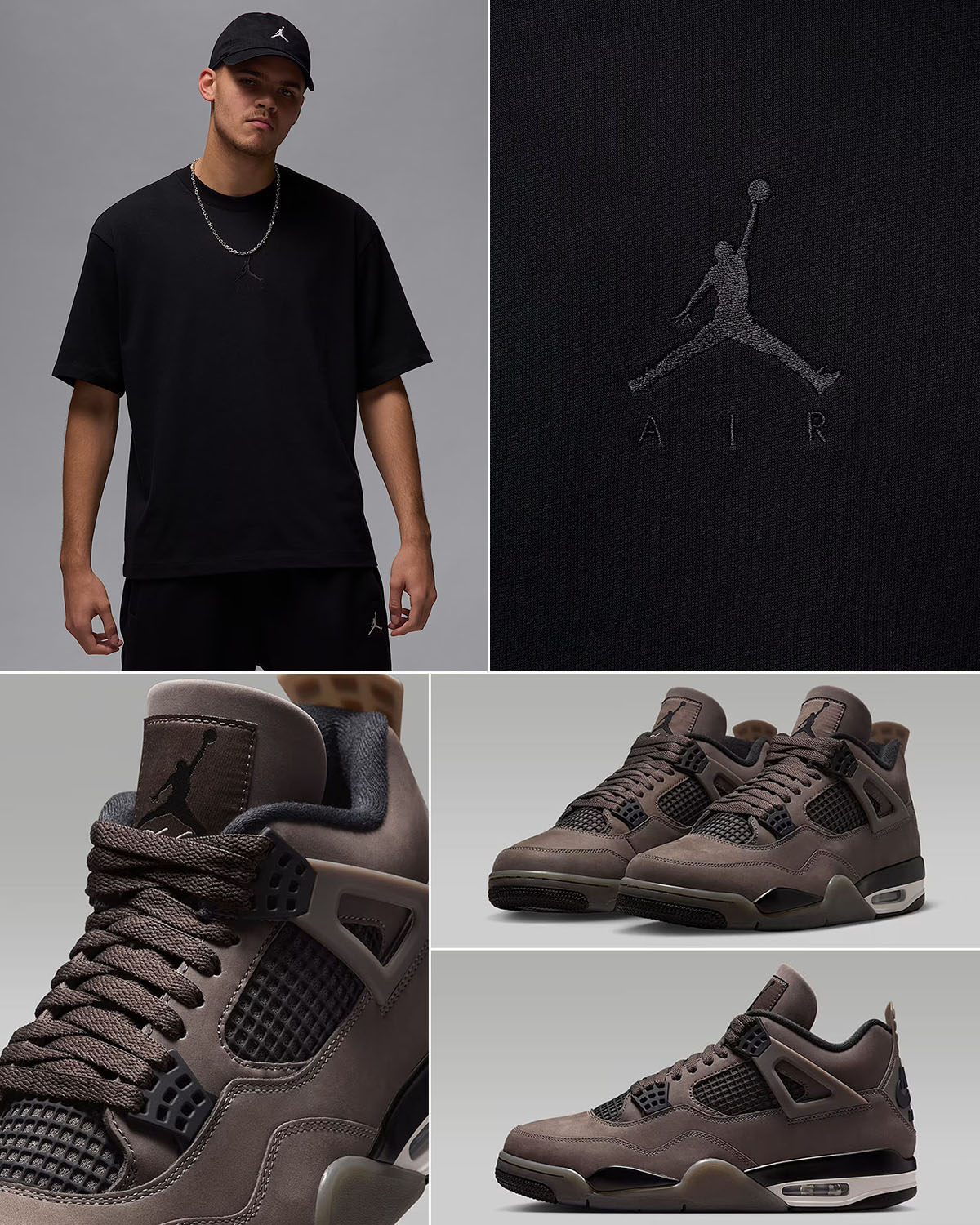 Air Jordan 4 Cave Stone x Jordan Flight Essentials Oversized T Shirt