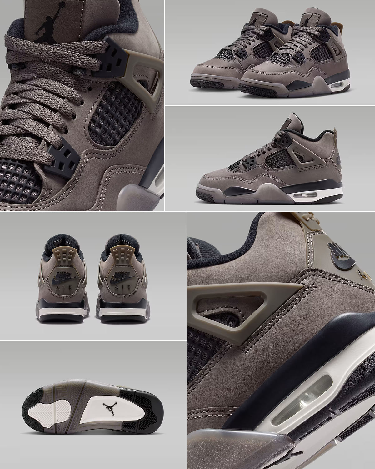 Air Jordan 4 GS Cave Stone Grade School Bg Kids Shoes