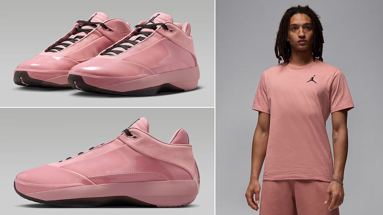 Air Jordan 40 Dusty Rose Pink T Shirt