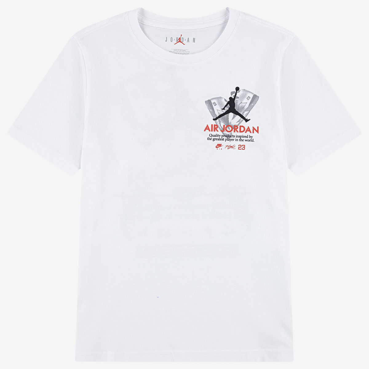 Air Jordan 5 Fire Red Black Tongue 2025 GS Grade School Big Kids T Shirt 1