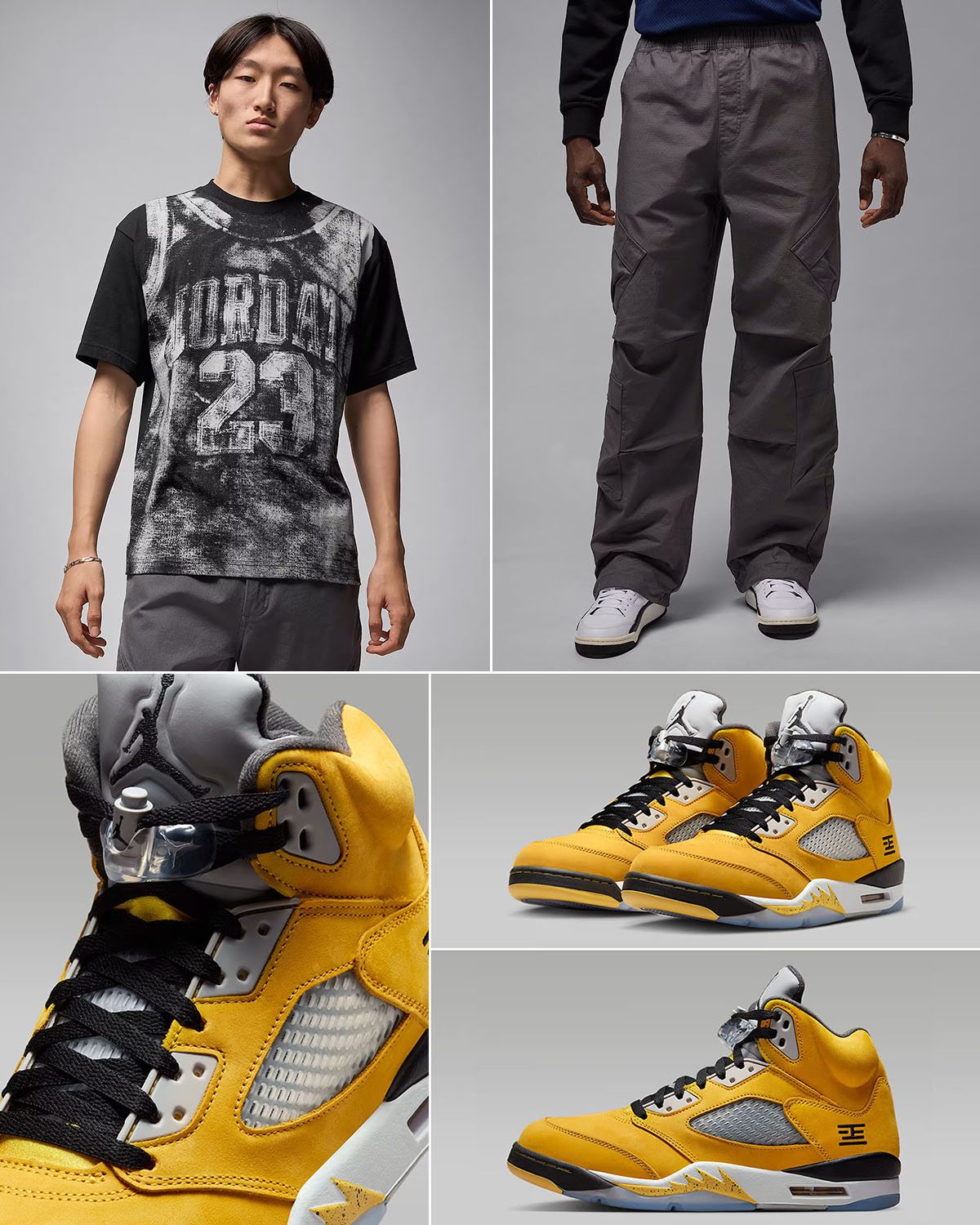Air Jordan 5 Tokyo 2025 Sneakers Shirt Pants Outfit