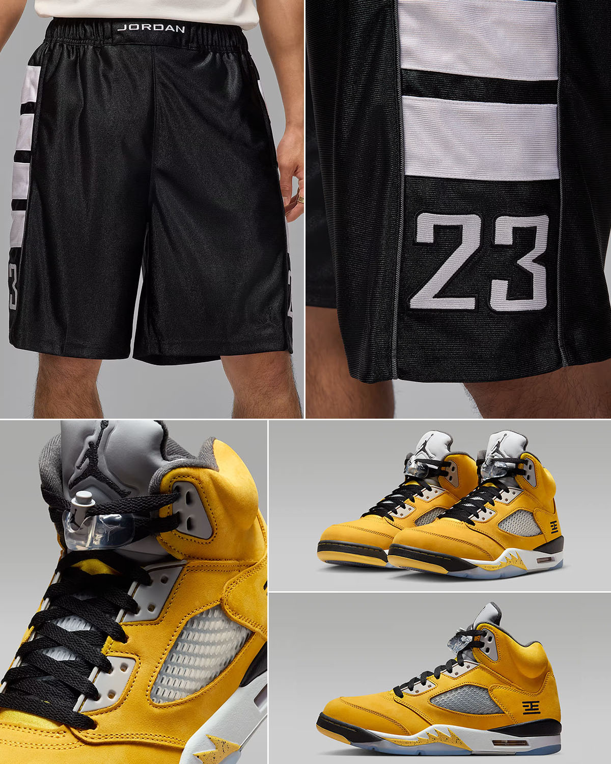 Air Jordan 5 Tokyo 2025 x Jordan Brooklyn Cat Scratch Shorts