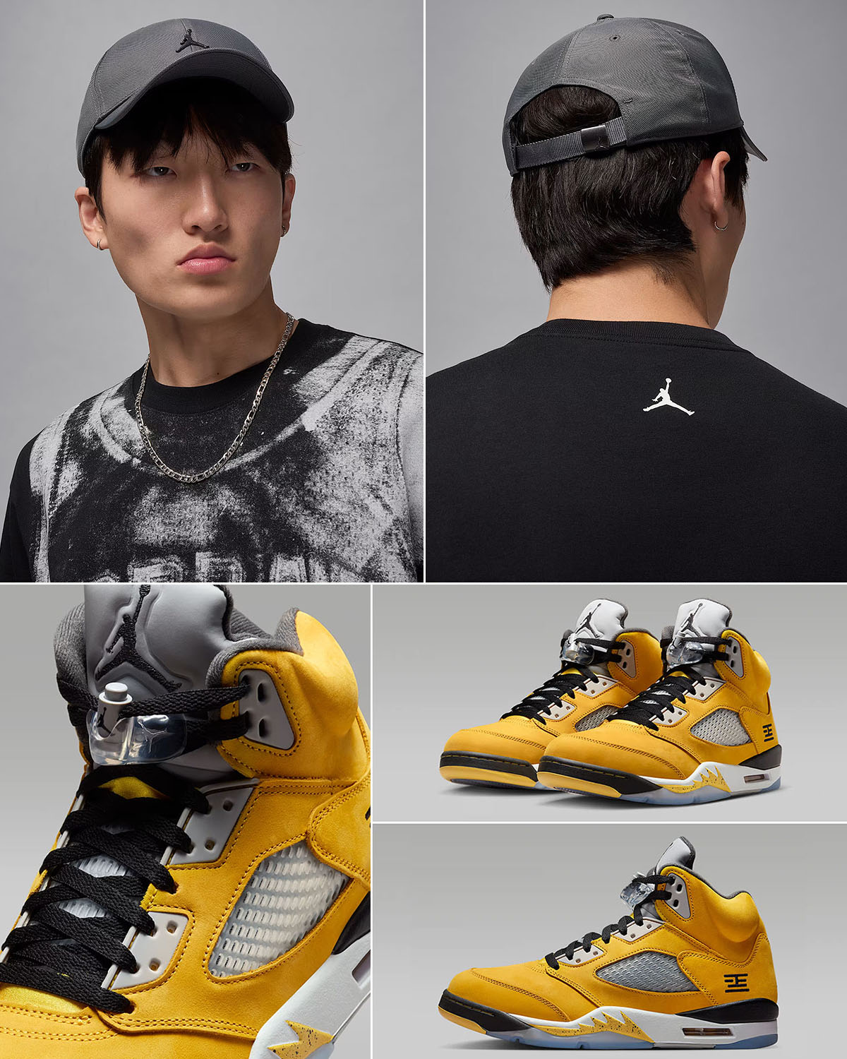 Air Jordan 5 Tokyo 2025 x Jordan Rise Metal Jumpman Hat