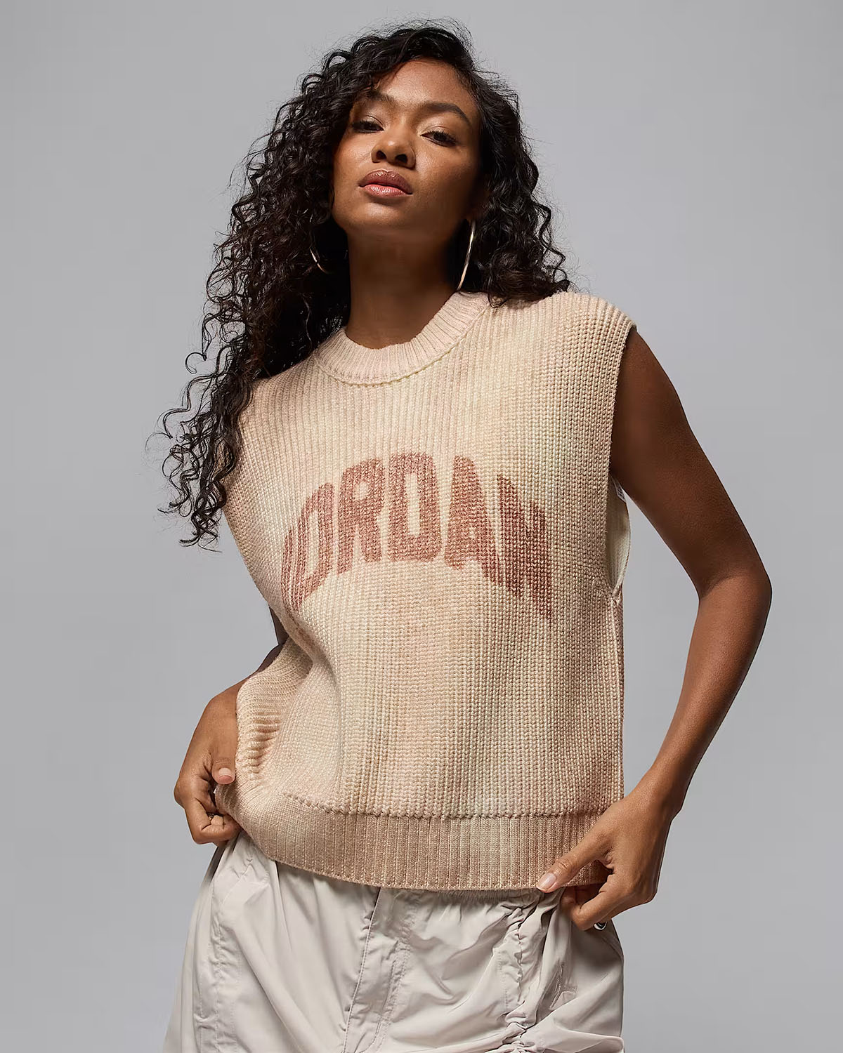 Air Jordan Womens Knit Vest Hemp