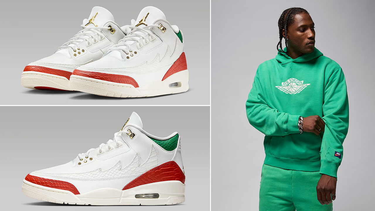 How to Style the Air Jordan 3 Mexico With Matching Outfits